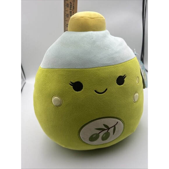 Squishmallow Odette Olive Oil Bottle 12” Plush 2024‎ Jazwares With Tags Rare HTF - Picture 10 of 13